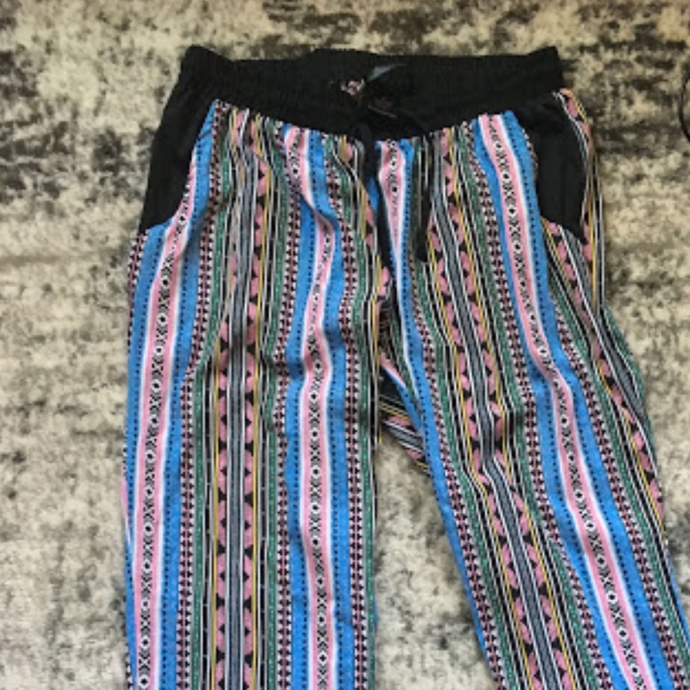 Printed Joggers